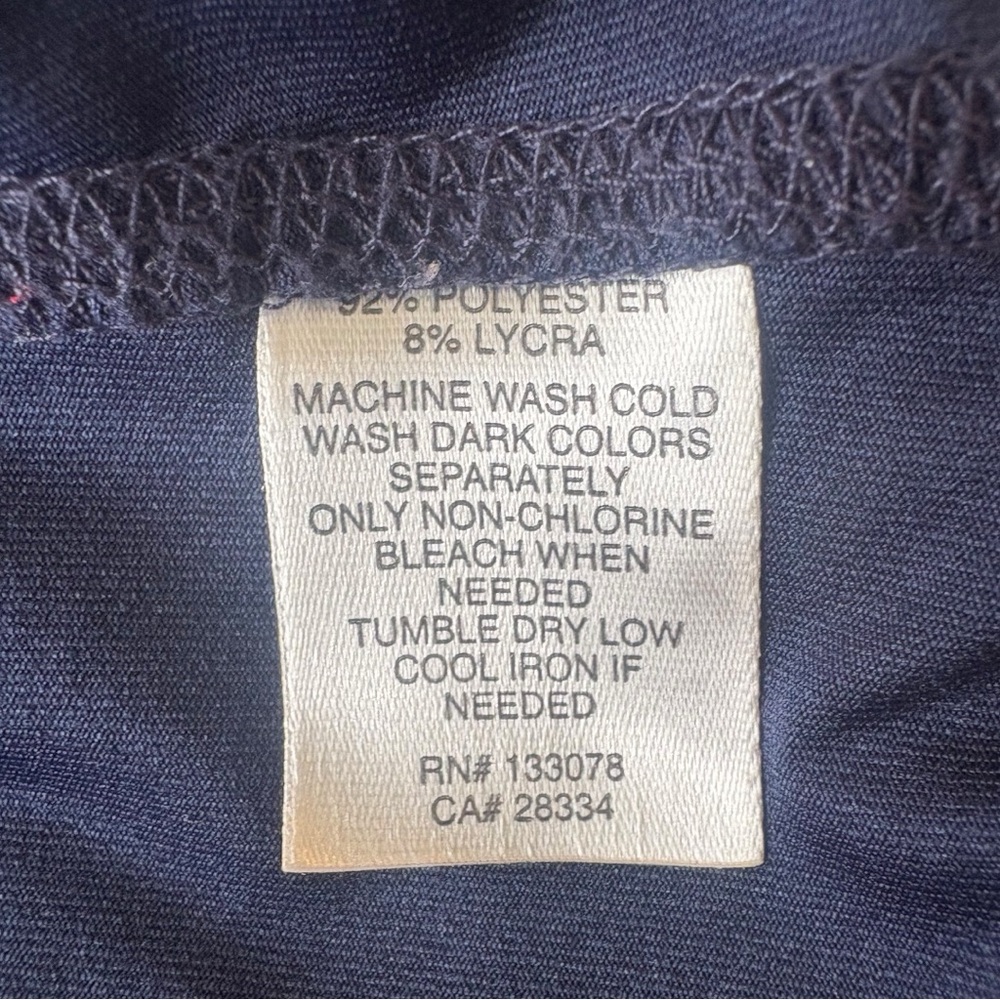 Lucky in Love Blue & White Floral Accent Tennis Pickleball Golf Skort. Women’s L - Picture 7 of 7